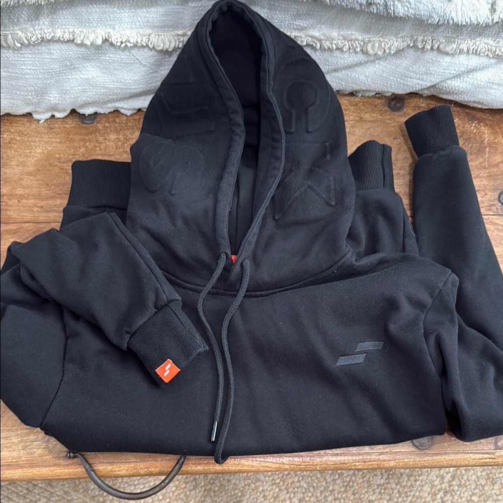 Black Struck Equestrian hoodie